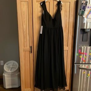 Bridesmaid dress floor length